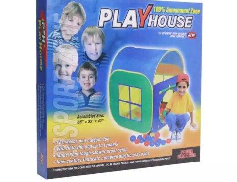 Tent house for kids with 50 balls