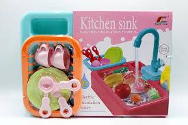 Kitchen Sink Electric circulation pumping toy for Baby Girls